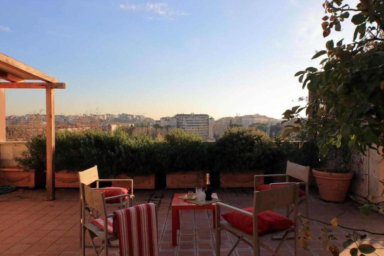 Beautiful Loft In Ponte Milvio With Terrace Apartment Rome Exterior photo